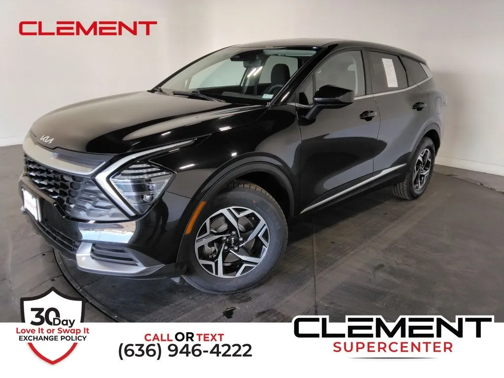 Black 2024 Kia Sportage LX for sale in St. Charles, MO