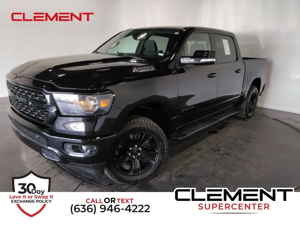 Black 2022 Ram 1500 Big Horn/Lone Star for sale in St. Charles, MO