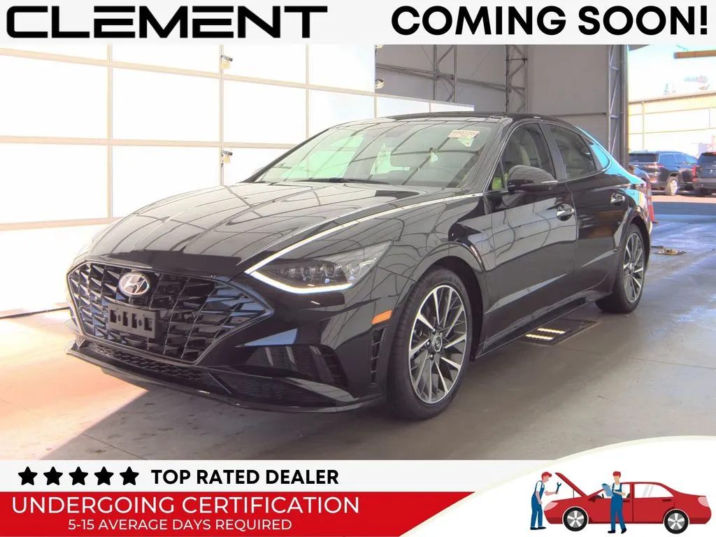 Black 2023 Hyundai Sonata Limited for sale in St. Charles, MO