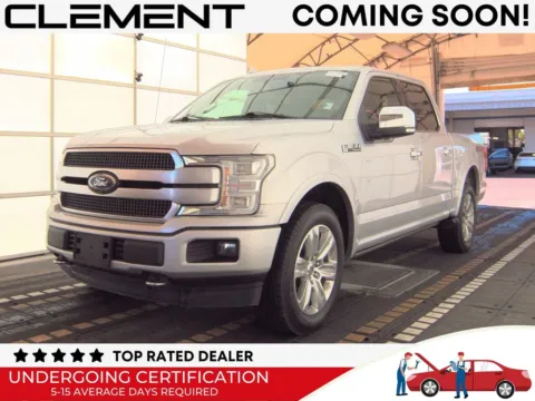 Silver 2019 Ford F-150 Platinum for sale in St. Charles, MO