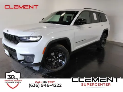 White 2024 Jeep Grand Cherokee L Altitude for sale in St. Charles, MO