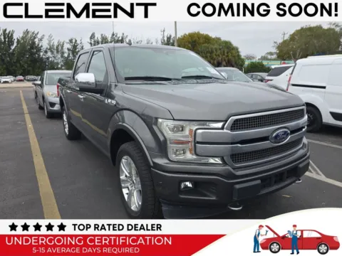 Gray 2018 Ford F-150 Platinum for sale in St. Charles, MO