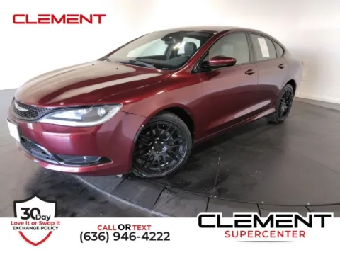 Red 2016 Chrysler 200 S for sale in St. Charles, MO