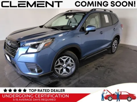 Blue 2023 Subaru Forester Premium for sale in St. Charles, MO