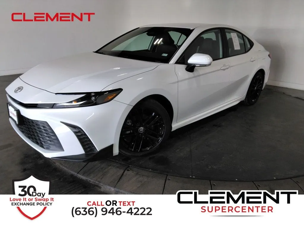 White 2025 Toyota Camry SE for sale in St. Charles, MO