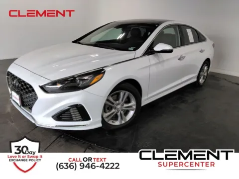 White 2018 Hyundai Sonata Limited for sale in St. Charles, MO