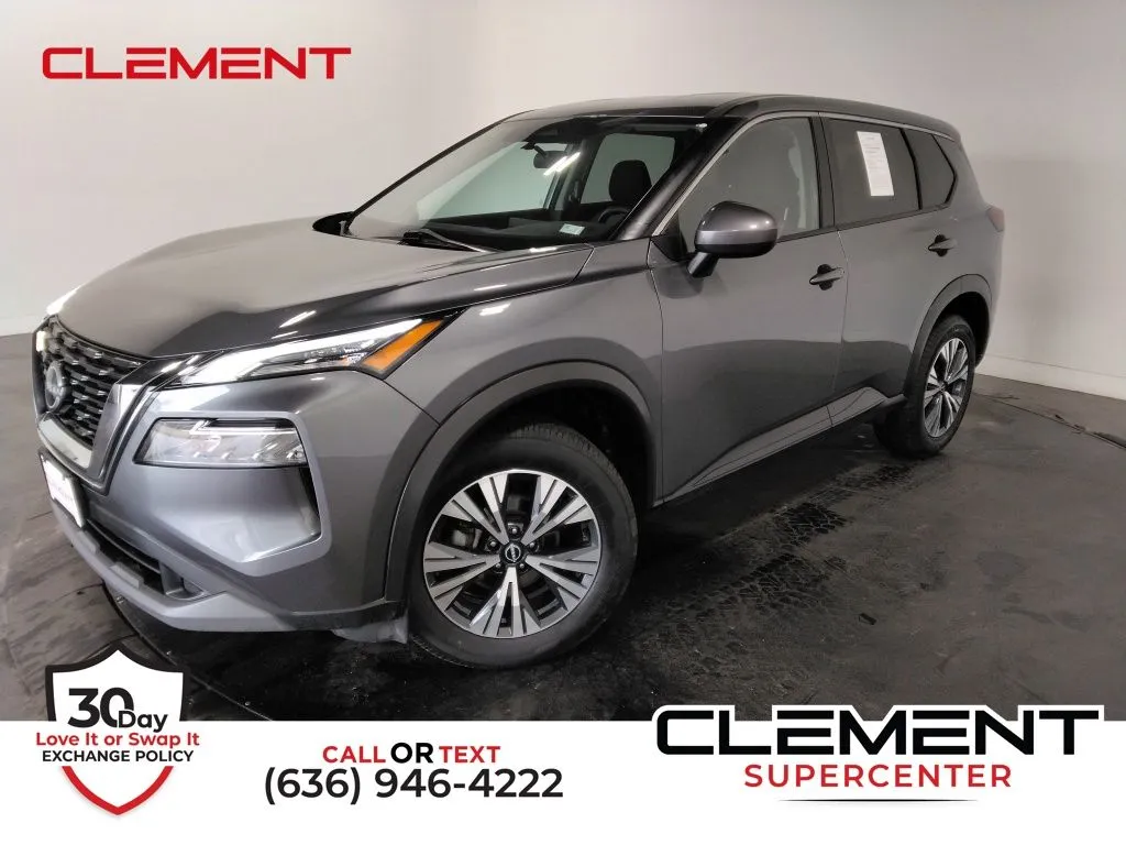Gray 2023 Nissan Rogue SV for sale in St. Charles, MO