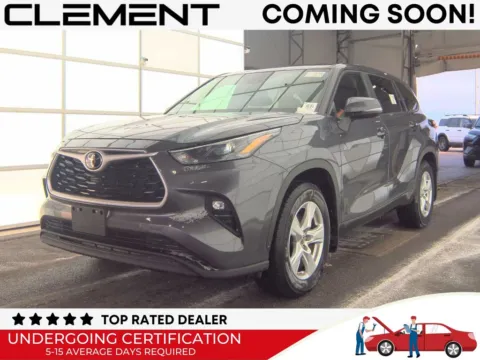 Red 2024 Toyota Highlander LE for sale in St. Charles, MO