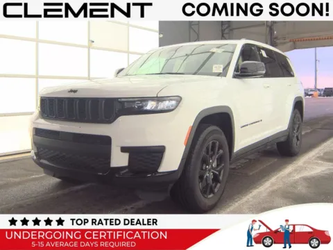 White 2024 Jeep Grand Cherokee L Altitude for sale in St. Charles, MO