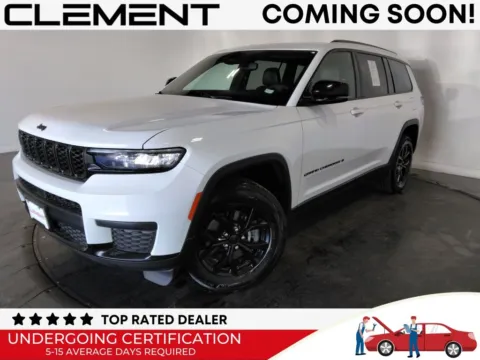 White 2024 Jeep Grand Cherokee L Altitude for sale in St. Charles, MO