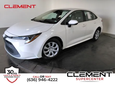 White 2020 Toyota Corolla LE for sale in St. Charles, MO