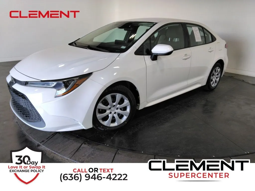 White 2020 Toyota Corolla LE for sale in St. Charles, MO