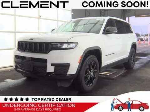 White 2024 Jeep Grand Cherokee L Altitude for sale in St. Charles, MO