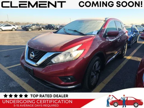 Red 2018 Nissan Murano Platinum for sale in St. Charles, MO