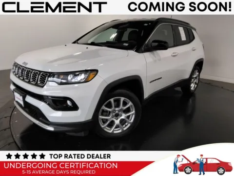White 2025 Jeep Compass Limited for sale in St. Charles, MO