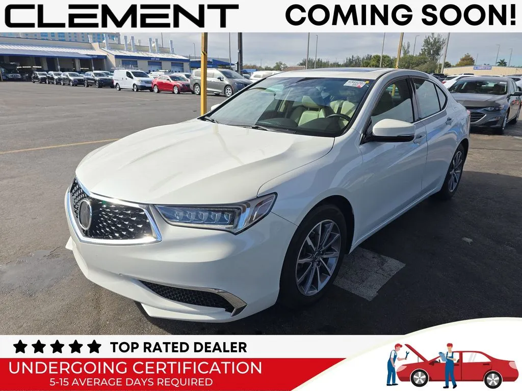 White 2020 Acura TLX 2.4L Technology Pkg for sale in St. Charles, MO