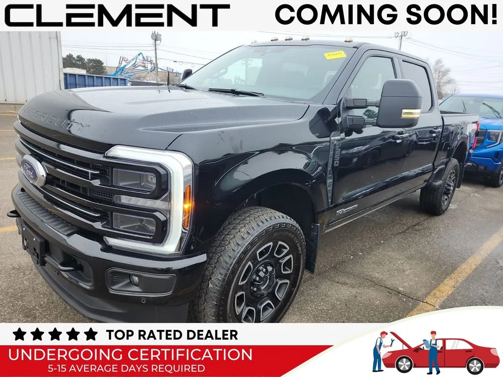 Black 2025 Ford F-250SD Platinum for sale in St. Charles, MO