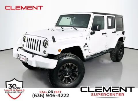 White 2017 Jeep Wrangler Unlimited Sport for sale in St. Charles, MO