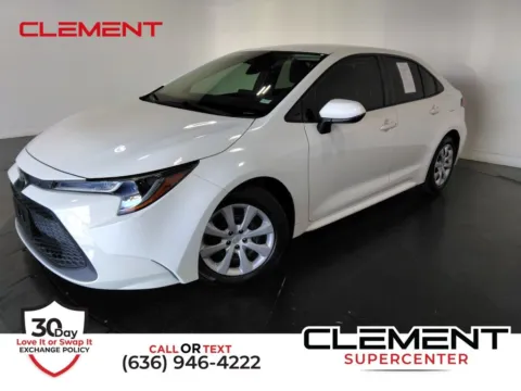 White 2020 Toyota Corolla LE for sale in St. Charles, MO