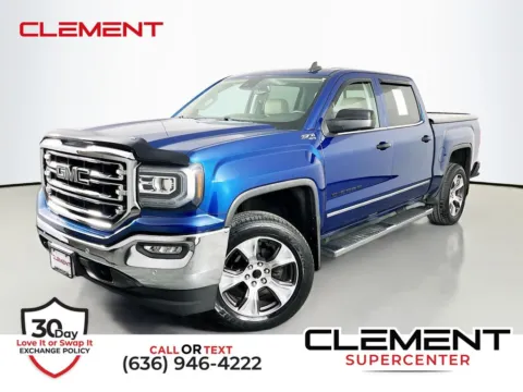 Blue 2018 GMC Sierra 1500 SLT for sale in St. Charles, MO