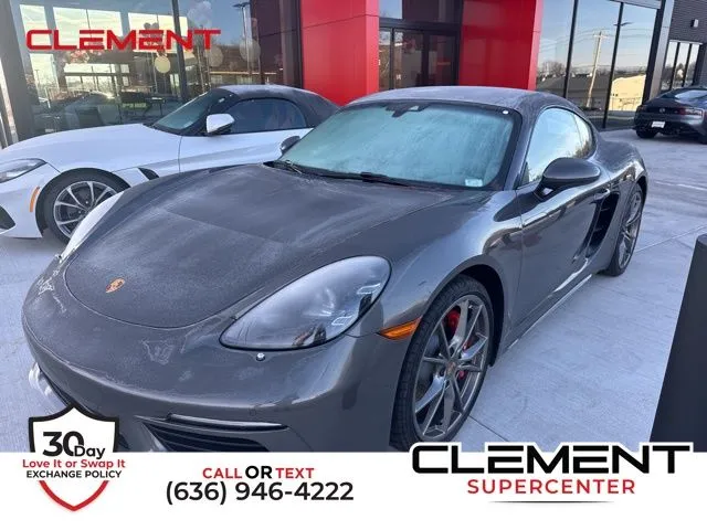 Gray 2022 Porsche 718 Cayman S for sale in St. Charles, MO