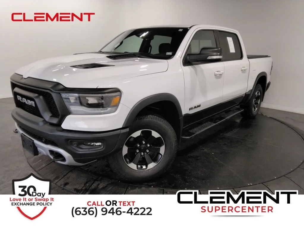 White 2022 Ram 1500 Rebel for sale in St. Charles, MO