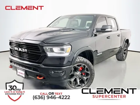Black 2020 Ram 1500 Laramie for sale in St. Charles, MO