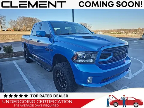 Blue 2018 Ram 1500 Sport for sale in St. Charles, MO