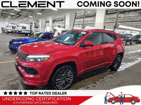 Red 2022 Jeep Compass Limited for sale in St. Charles, MO