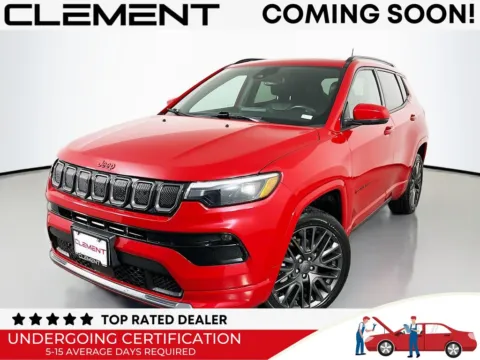 Red 2022 Jeep Compass Limited for sale in St. Charles, MO