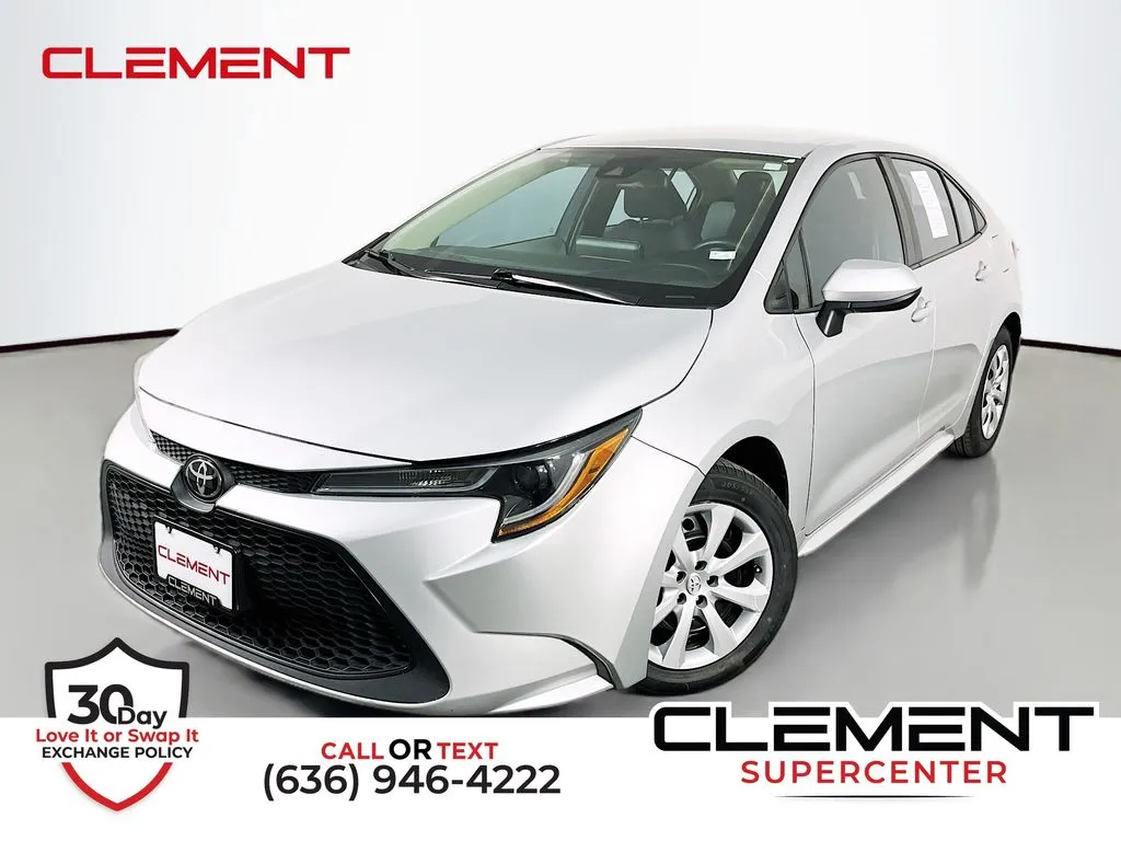 Silver 2022 Toyota Corolla LE for sale in St. Charles, MO