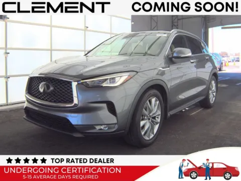 Gray 2022 INFINITI QX50 LUXE for sale in St. Charles, MO