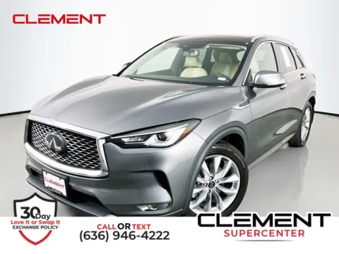 Gray 2022 INFINITI QX50 LUXE for sale in St. Charles, MO