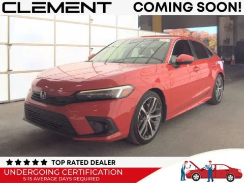 Red 2022 Honda Civic Touring for sale in St. Charles, MO