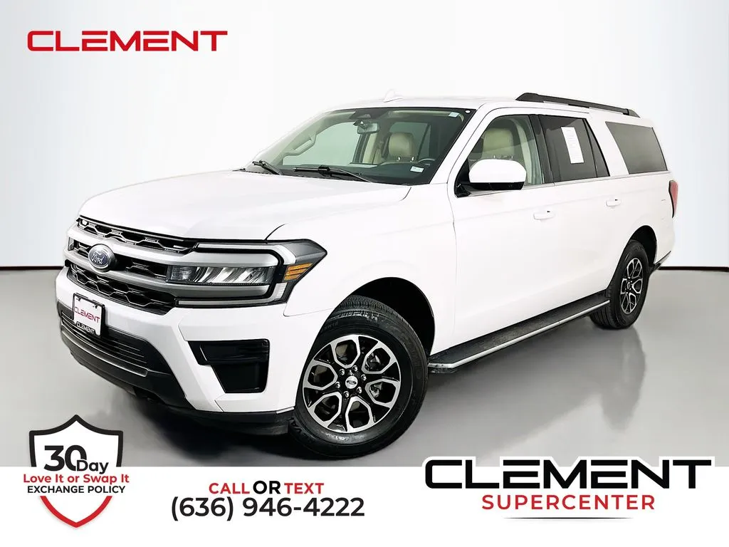 White 2023 Ford Expedition Max XLT for sale in St. Charles, MO