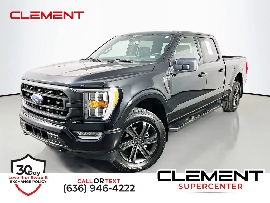Black 2022 Ford F-150 XLT for sale in St. Charles, MO