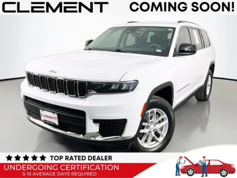 White 2023 Jeep Grand Cherokee L Laredo for sale in St. Charles, MO