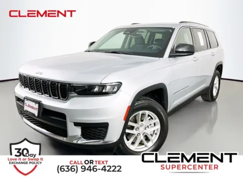 Silver 2023 Jeep Grand Cherokee L Laredo for sale in St. Charles, MO