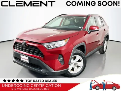 Red 2021 Toyota RAV4 XLE for sale in St. Charles, MO