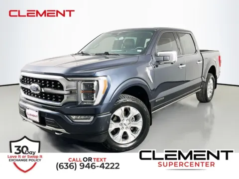 Gray 2021 Ford F-150 Platinum for sale in St. Charles, MO