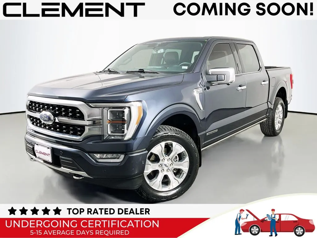 Gray 2021 Ford F-150 Platinum for sale in St. Charles, MO