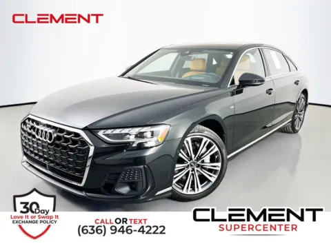 Gray 2023 Audi A8 L 55 for sale in St. Charles, MO