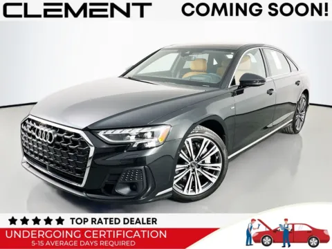 Gray 2023 Audi A8 L 55 for sale in St. Charles, MO
