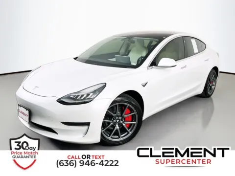 White 2020 Tesla Model 3 Long Range for sale in St. Charles, MO