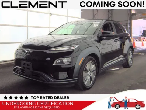 Black 2020 Hyundai Kona Electric Ultimate for sale in St. Charles, MO