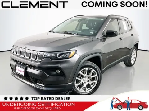 Gray 2022 Jeep Compass Latitude Lux for sale in St. Charles, MO