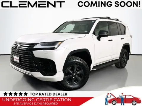 White 2025 Lexus LX 700h Overtrail for sale in St. Charles, MO