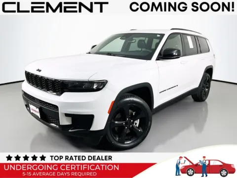 White 2023 Jeep Grand Cherokee L Altitude for sale in St. Charles, MO
