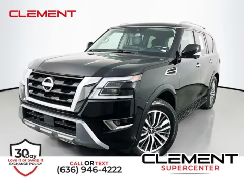 Black 2024 Nissan Armada SL for sale in St. Charles, MO
