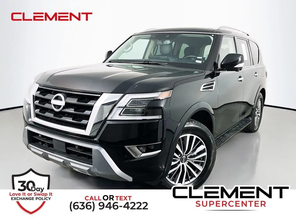 Black 2024 Nissan Armada SL for sale in St. Charles, MO